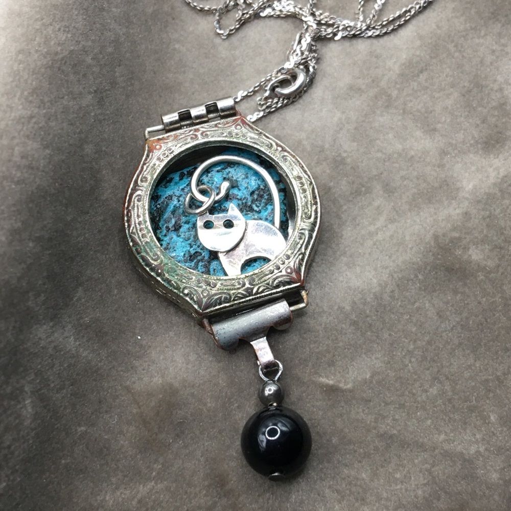 Belais antique watch necklace